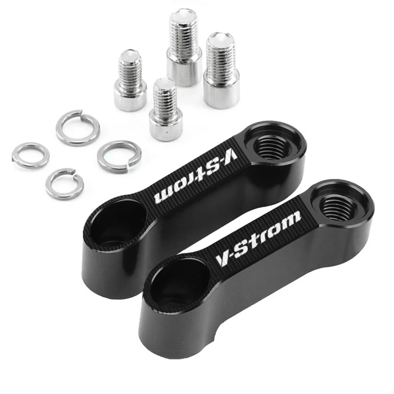 For SUZUKI V-STROM 800 DE1050 DE VSTROM 800DE V STROM 1050DE 2023 Motorcycle Rearview Mirrors Extension Riser Extend Adapter