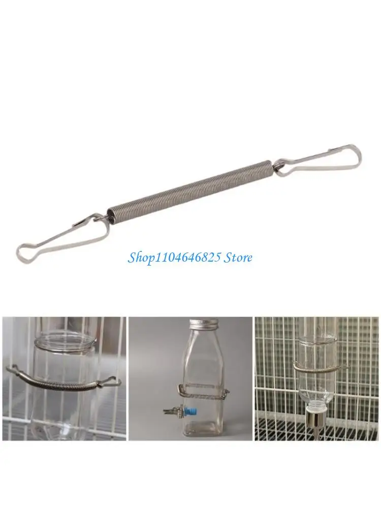 

5pack Durability Water Bottles Holders Regulable Cage Animal Water Cup Clip
