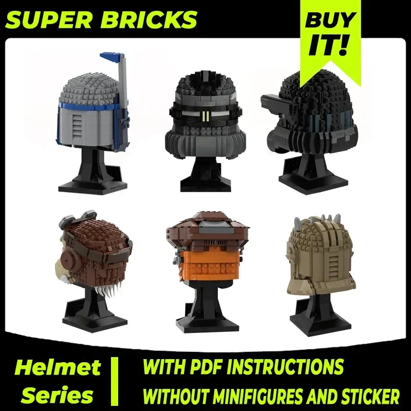 Star Movie Model Moc Building Bricks Empire Character Helmet Technology Modular Blocks Gifts Christmas Toys DIY Sets Assembly