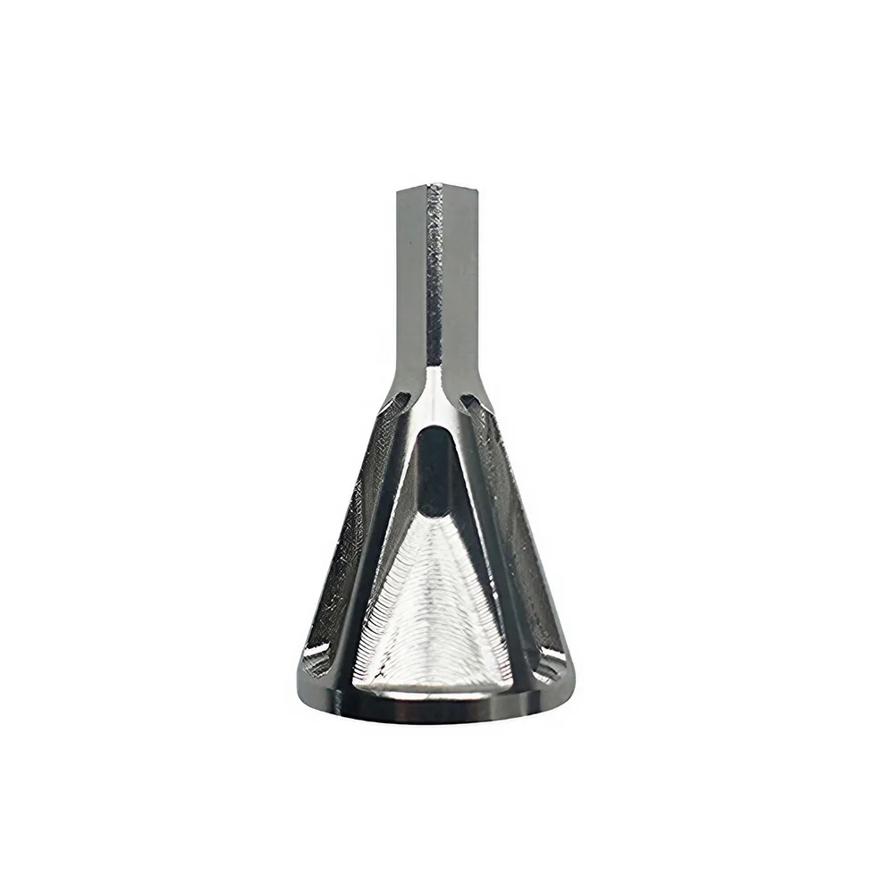 STONEGO-Herramienta de biselado externo HSS, vástago triangular/hexagonal, reparación, Broca de Metal