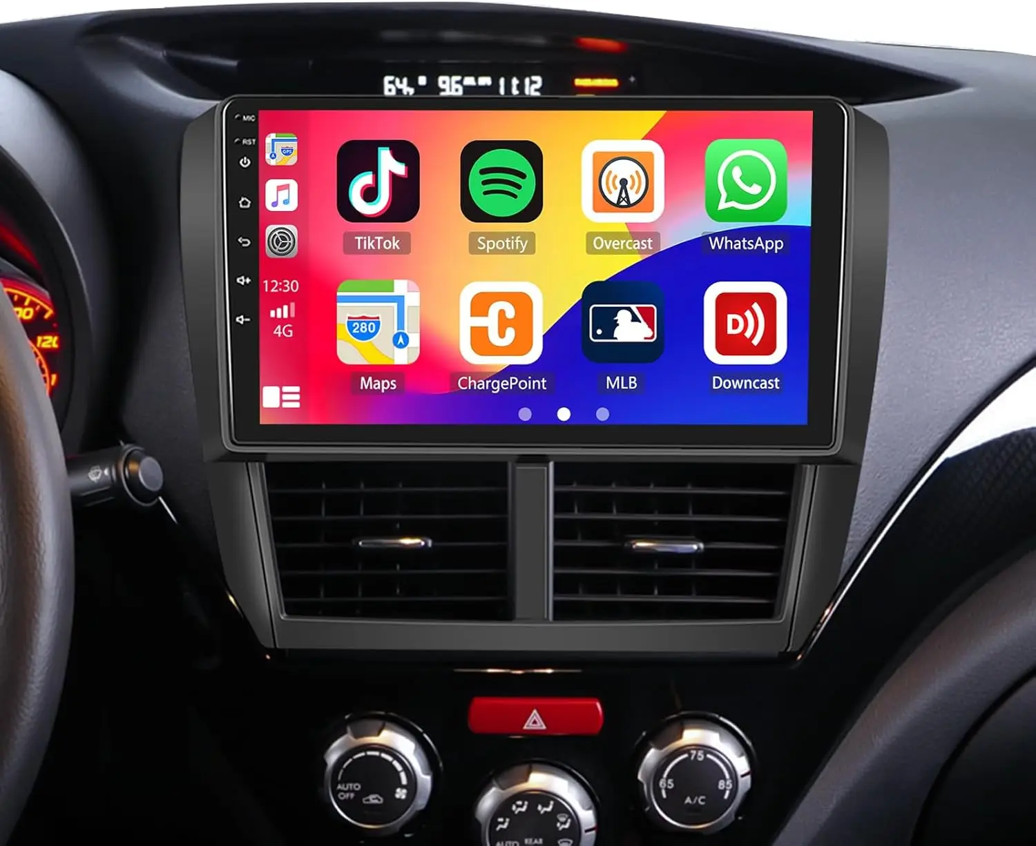 

Автомобильная стереосистема 2G + 64G Android 13 для Subaru 2008-2012, 9-футовый HD-сенсорный экран, беспроводной CarPlay, Android Auto, Bluetooth, GPS, Wi-Fi, FM/R