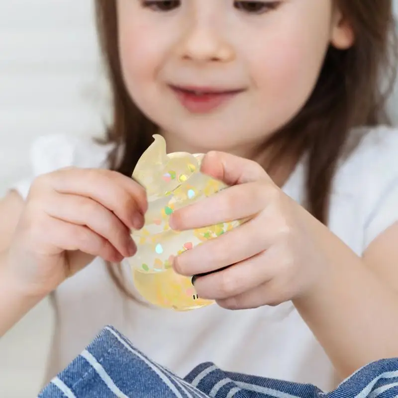 Giocattoli sensoriali Fidget Scherzo Giocattolo sensoriale cacca Divertenti giocattoli antistress per l'uso quotidiano Giocattolo scherzo morbido da spremere per bambini e adulti