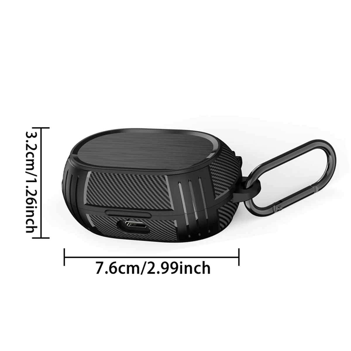 Integrated Protective Case for Jabra Elite 7 Pro/7Active Wireless Bluetooth Earphones Durable Cover for Earphone Protection