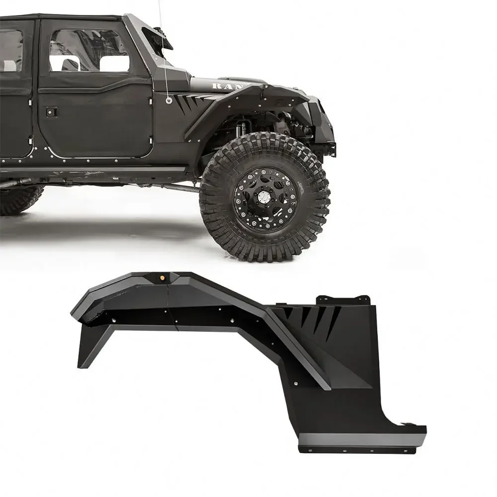 Armor body kit grille bumper fender flares For Jeep Wrangler JK JL