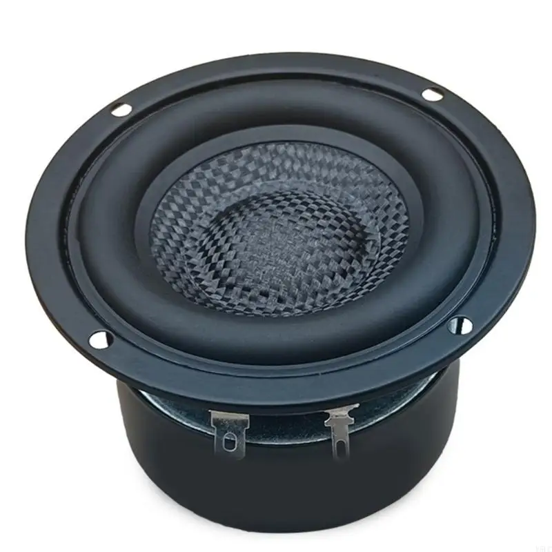 Y5LC 3 polegadas Woofers baixa frequência Subwoofer Alto-falantes HiFi para bordas borracha, 4Ohm 25W, som HiFi