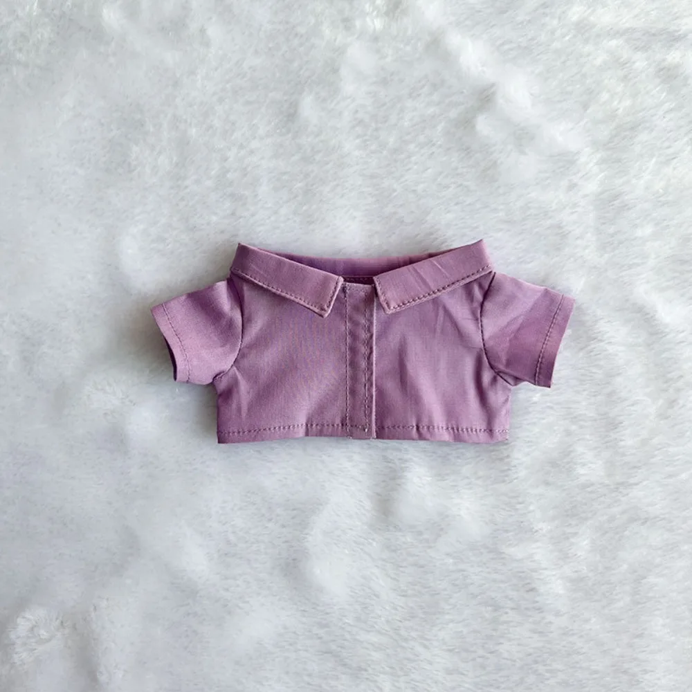 الملابس الملابس ل 10/15/20 سنتيمتر المعبود اكسسوارات الصلبة قميص التلبيب قميص الملابس عادية التلبيب قميص لطيف قميص صغير هدية