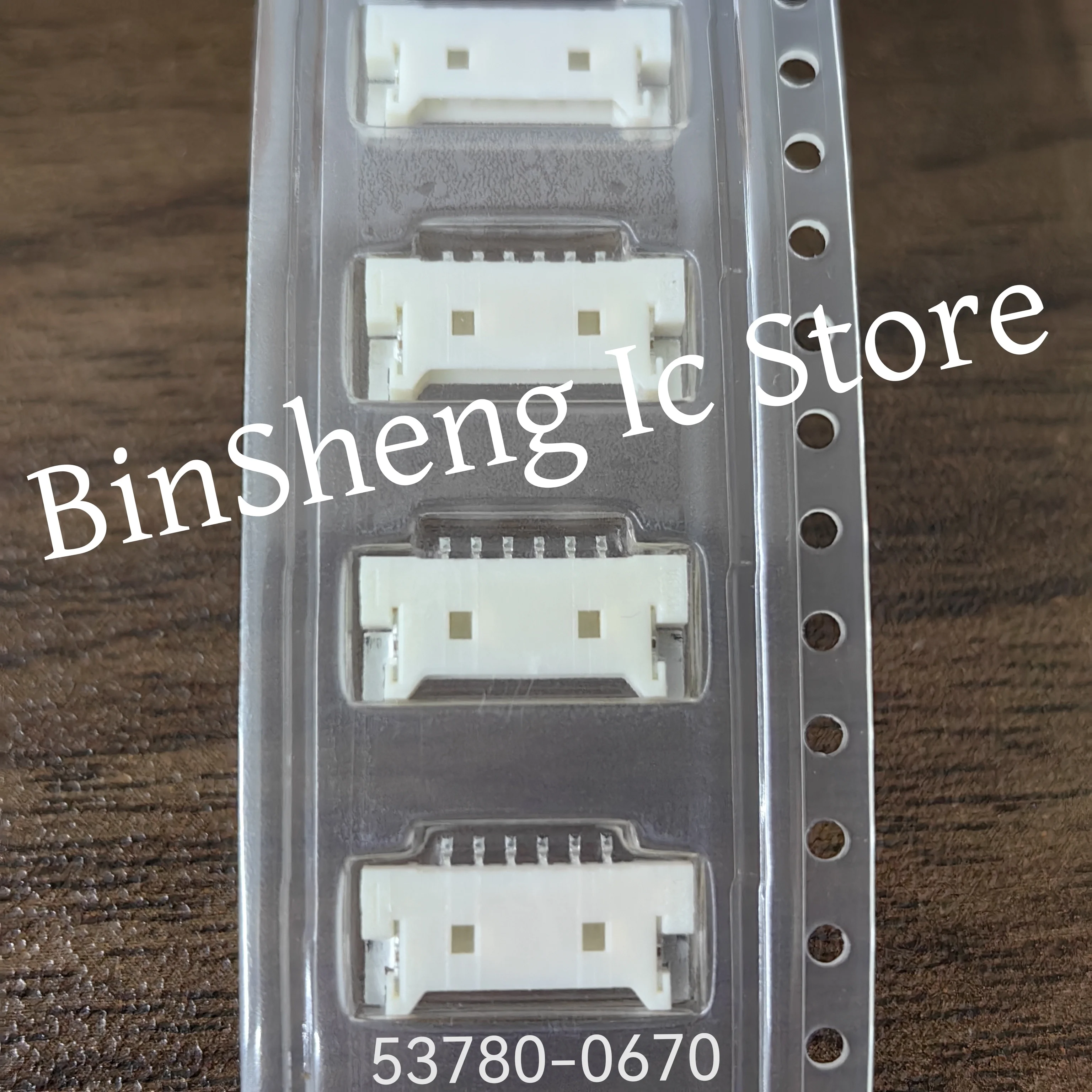 New original  50pcs/lot  0537800670 53780-0670  6p connector 1.25mm