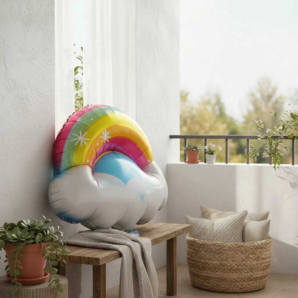 بالون هيليوم من سلسلة Cloud Rainbow لحفلات أعياد الميلاد والزفاف والخطوبة في الهواء الطلق ومستلزمات تزيين عيد الحب
