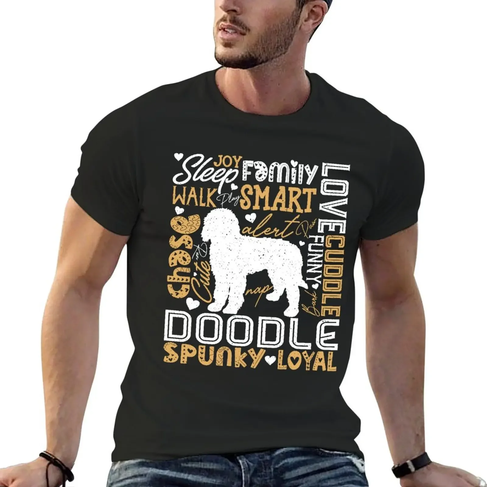 

Doodle Mom, Dog Mom, Golden Doodle, Dog Mom Gift, Fur Mama T-Shirt anime shirt custom t-shirts workout shirts for men