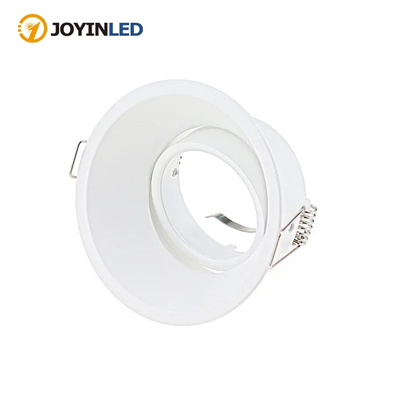 Modern Aluminum Alloy White/Black LED Ceiling Light MR16 GU10 Frame LED Spot Lights Bulb Fixture Downlights Holder