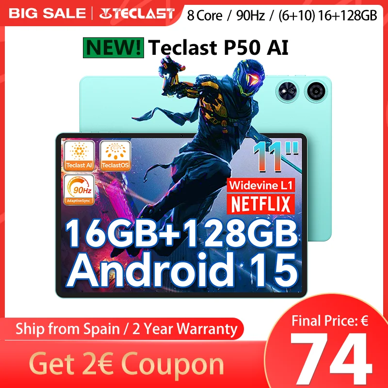 Teclast Logo ile İlgili En İyi Tablet Seçimi: Teclast P50Ai 11 90Hz Tablet Pc