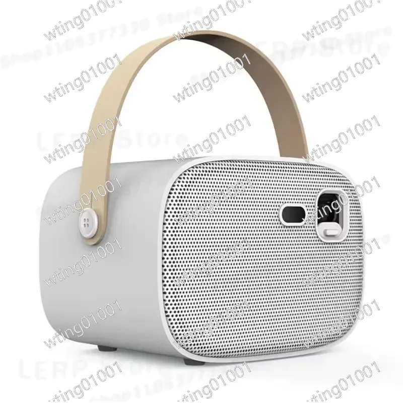 for Smart DLP Mini Projector Portable 1080P HD Fixed Focus Lens Home Outdoor Cinema Entertainment System Compact Design