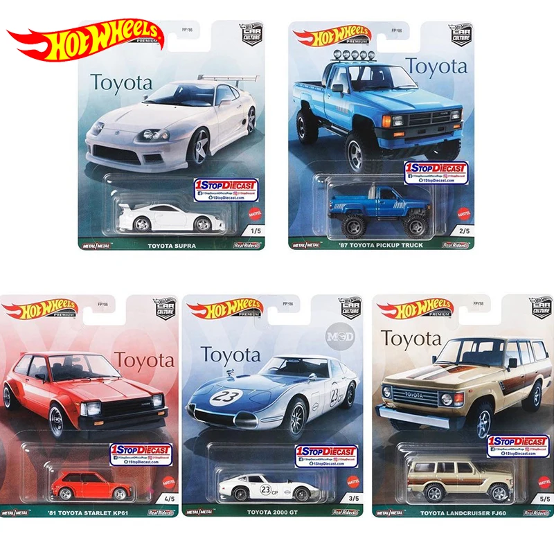 Ruote calde originali Car Culture AE86 Toyota 1/64 Honda Hotwheels Boy giocattoli per auto in lega Premium per bambini collezione classica regalo