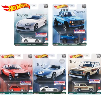 원래 뜨거운 바퀴 자동차 문화 AE86 도요타 1/64 혼다 Hotwheels 소년 프리미엄 합금 자동차 장난감 어린이 클래식 컬렉션 선물  Best5