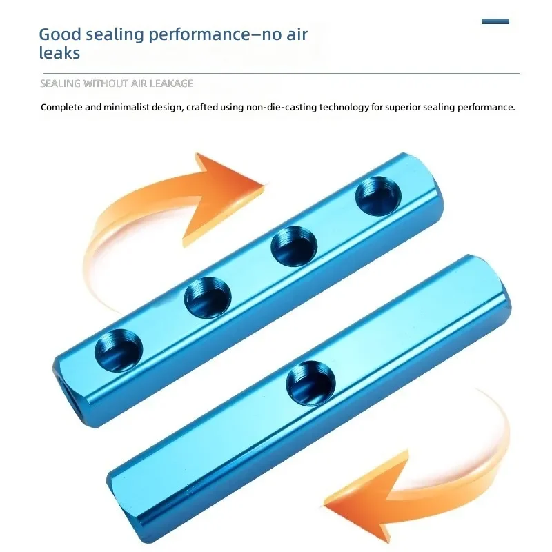 for Huali Pneumatic Bus Plate Dividing Exhaust Gas Source Distribution Multi-pass Divider Aluminum Strip Dividing Block