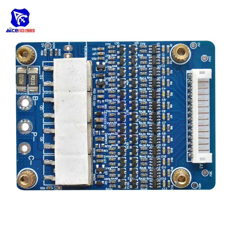 BMS 13S 48V 20A/35A With Balance Li-ion Lithium Battery Charger