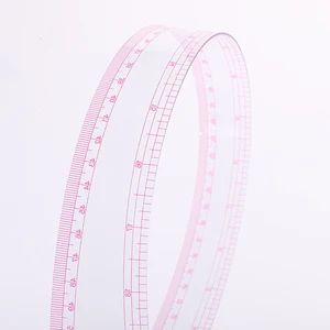 مجموعة مسطرة الخياطة المنحنى للملابس المترية ، استنسل الرسم ، صناعة يدوية ، قاعدة منحنى الدرجات ، إكسسوارات صنع نمط DIY ، 9 قطع أفضل 8 حكام نمط الخياطة مبيعا - No4