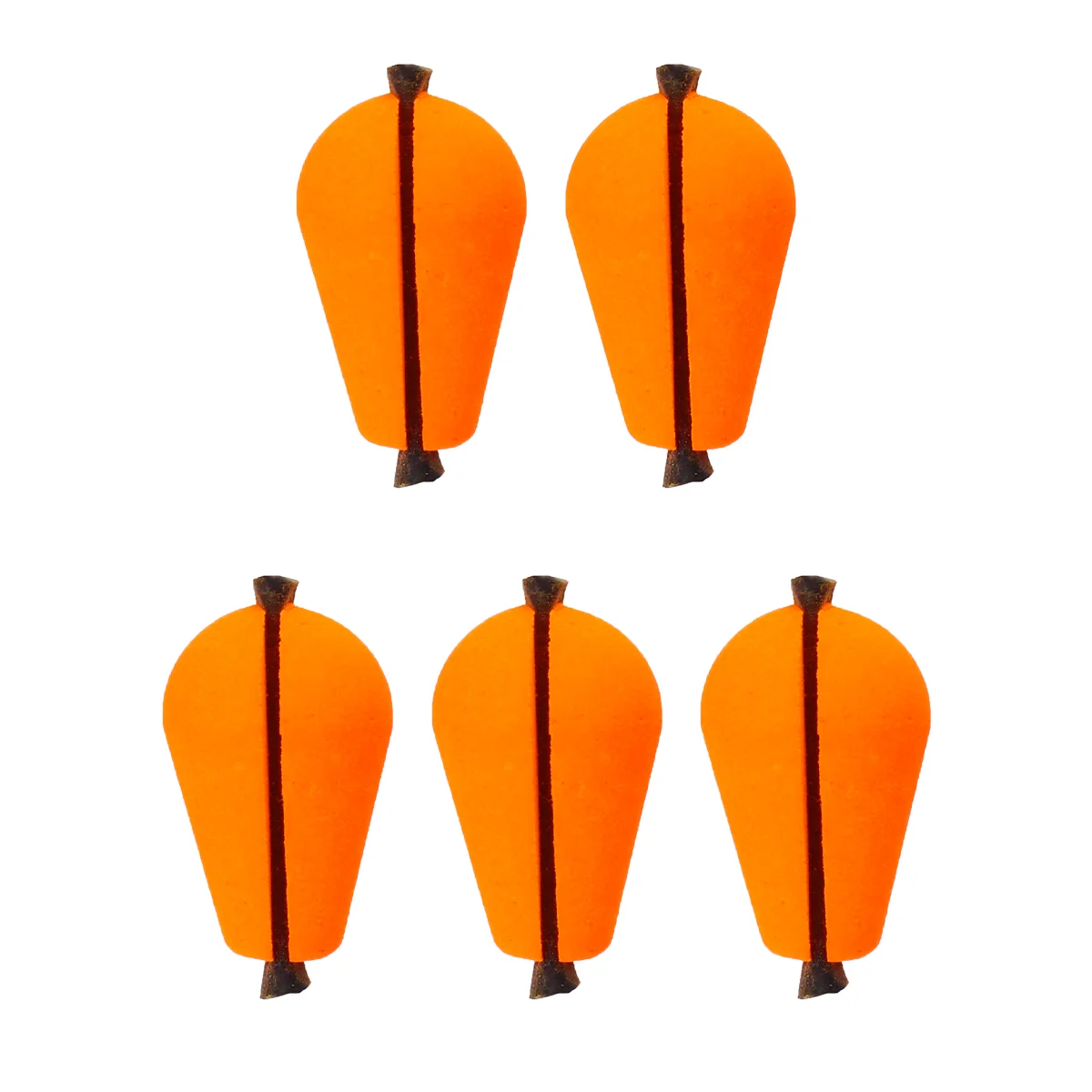 

5 Pcs Buoy Fishing Floats Strike Indicators Terminal Fly ABS Foam Airlock