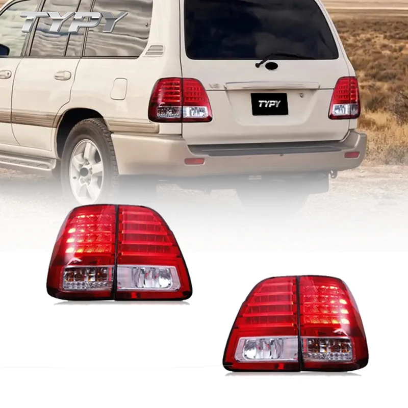 

Car Tail Lamp Rear Lamp Modified LED Tail Light Turn Signal Lamp Brake Light For Toyota LAND CRUISER FJ100 2000-2007