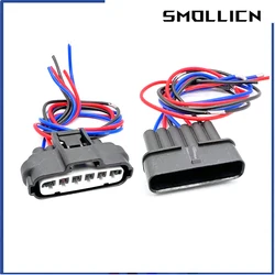 1 Set 6 Pin 90980-11858 Automobile Engine Damper Connector Fuel Accelerator Pedal Plug for Toyota Mitsubishi