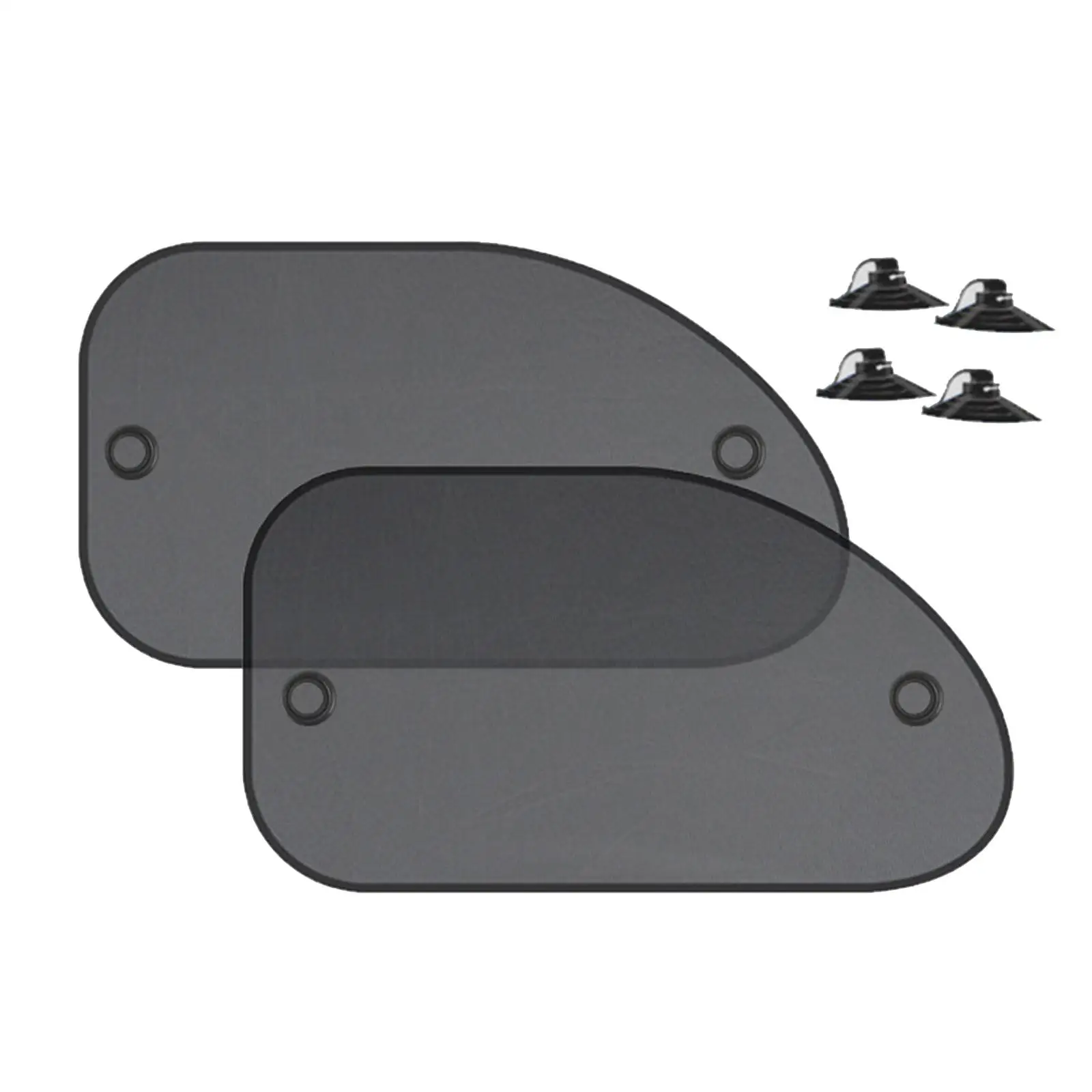 2 Pieces Car Window Shades for Camping Most of Vehicle Changing Clothes