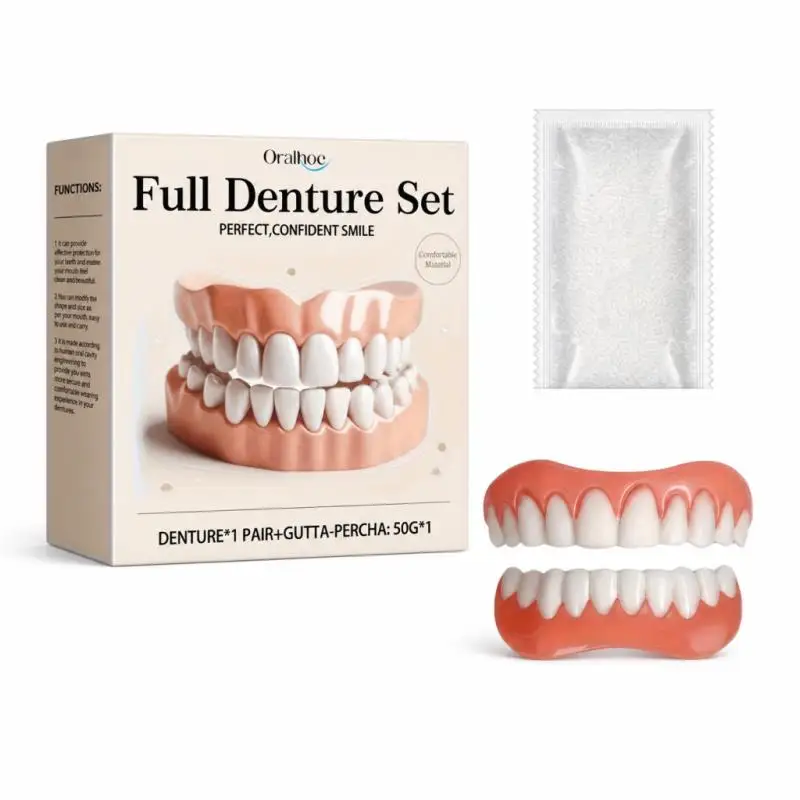 

New One-step wear temporary veneers create perfect smile, easy maintenance. Premium gift for various holiday & school H2931-39