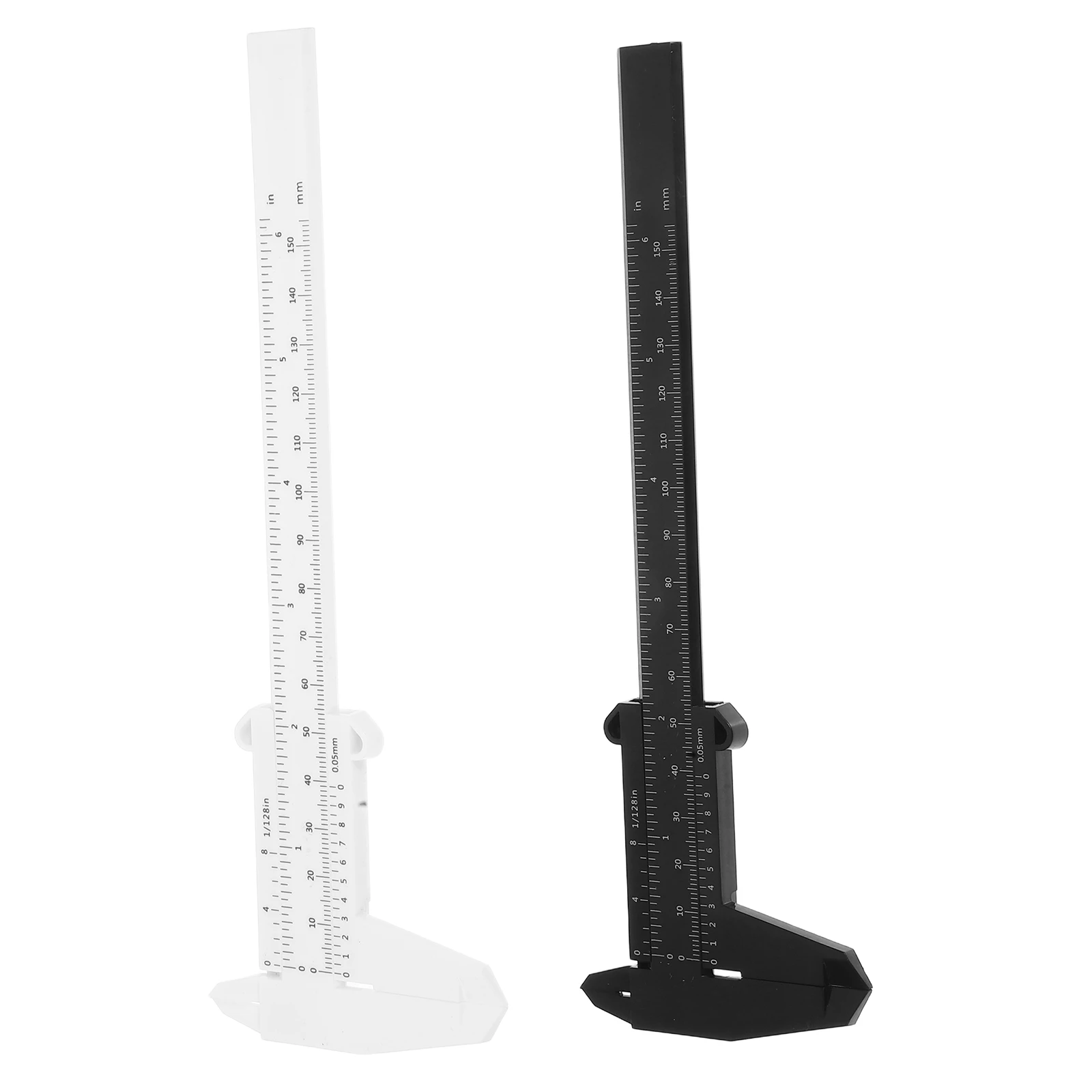 

2Pcs Plastic Caliper Measuring Tool Dual Head High Precision Portable Scales Swim Calipers Pocket