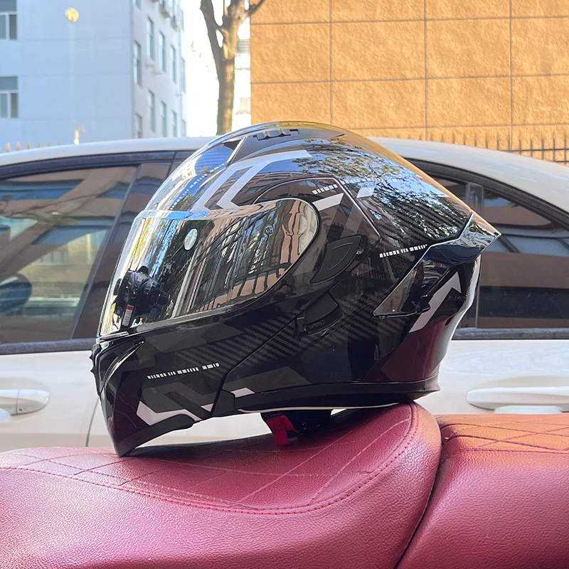 ORZ Modular Flip-Up Motorcycle Helmet DOT Certified