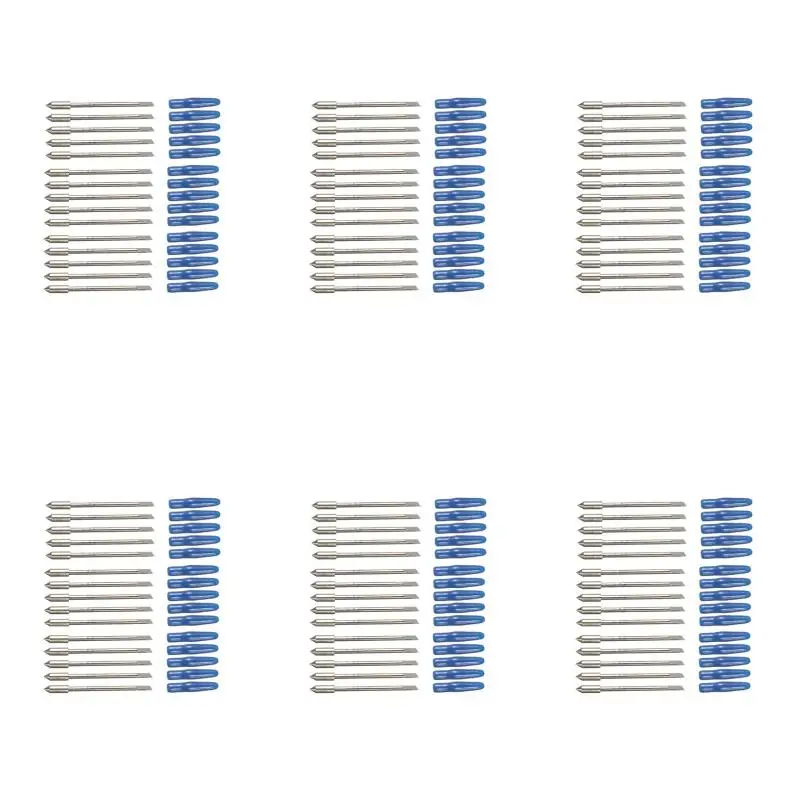 6Pack X(15Pcs 60 Degree Cutting Blade for Graphtec CB09 Silhouette Cameo Craftrobo Vinyl Cutter Knife CB09U
