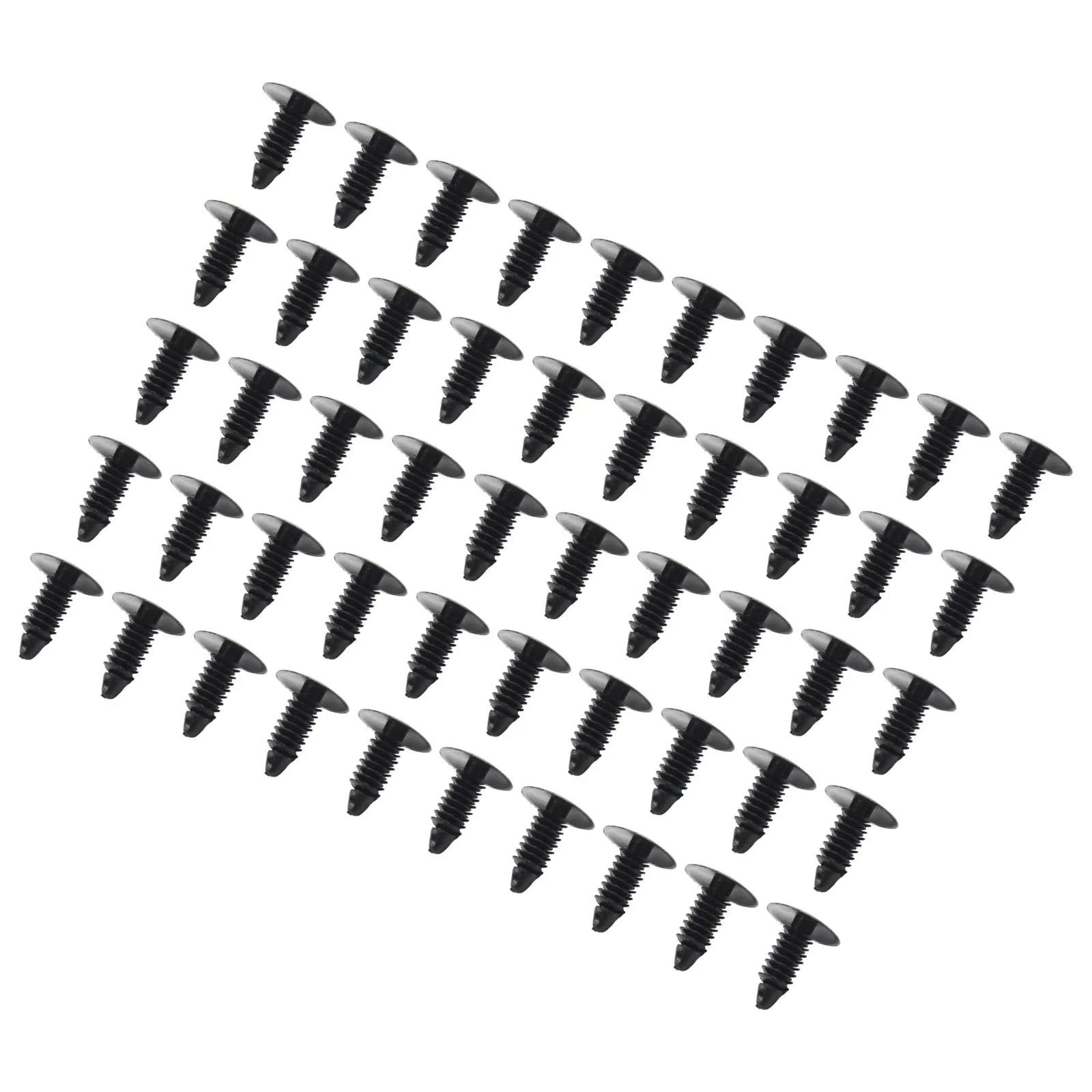 50pcs  Auto Fasteners Rivets Clips Car Bumper Door Panel Fender Liner Clips Retainer For Mitsubishi Honda-Nissan