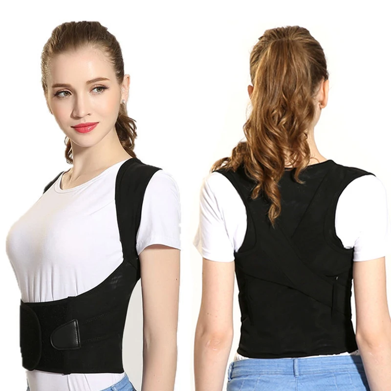 Adjustable Medical Back Posture Corrector Therapy Corset Adult Clavicle Spine Back Shoulder Lumbar Brace Trainer Back Support