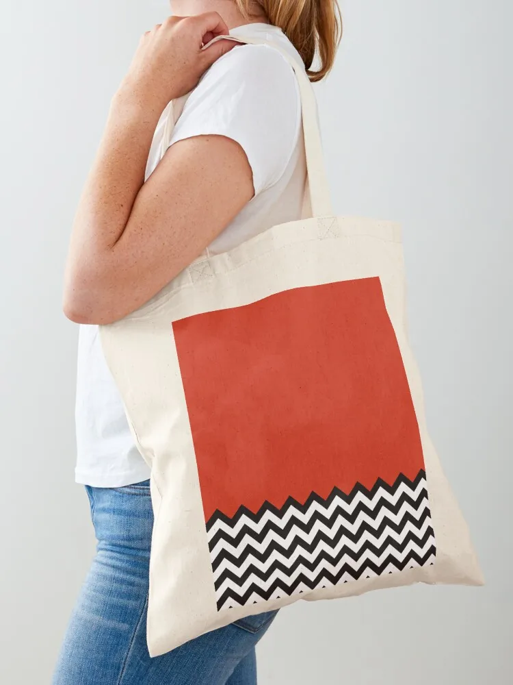 Black Lodge (Twin Peaks) inspired graphic Tote Bag sac pour femme large size bags Eco bag