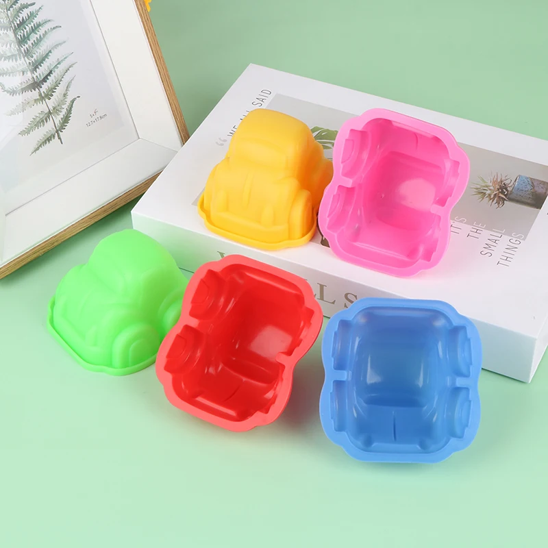 NEW Cute Car Shaped Silicone Cake Mold DIY Baking Pan Handmade Soap Mold Cake Decorating Tools