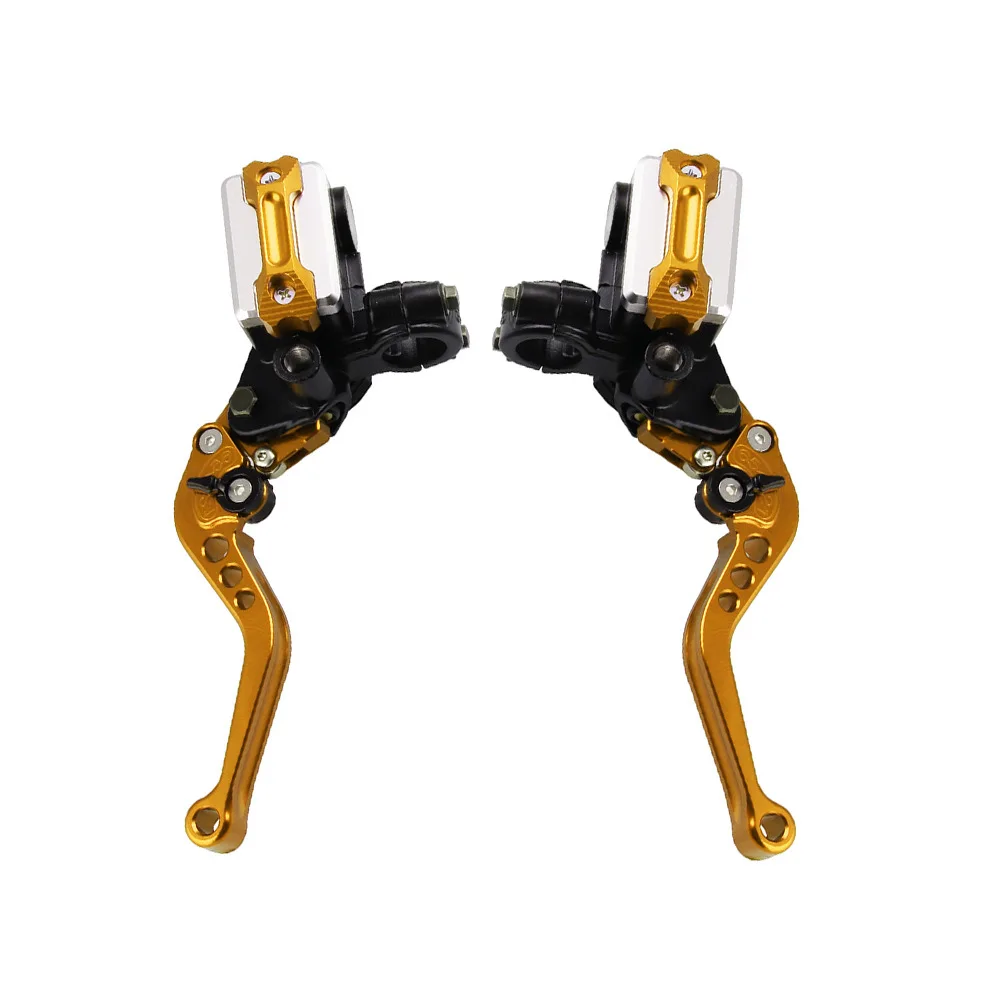 

1Pair 22mm Motorcycle Roller Adjustment Brake Clutch Levers Universal Motorcycle Handlebar Hydraulic Brake Pump