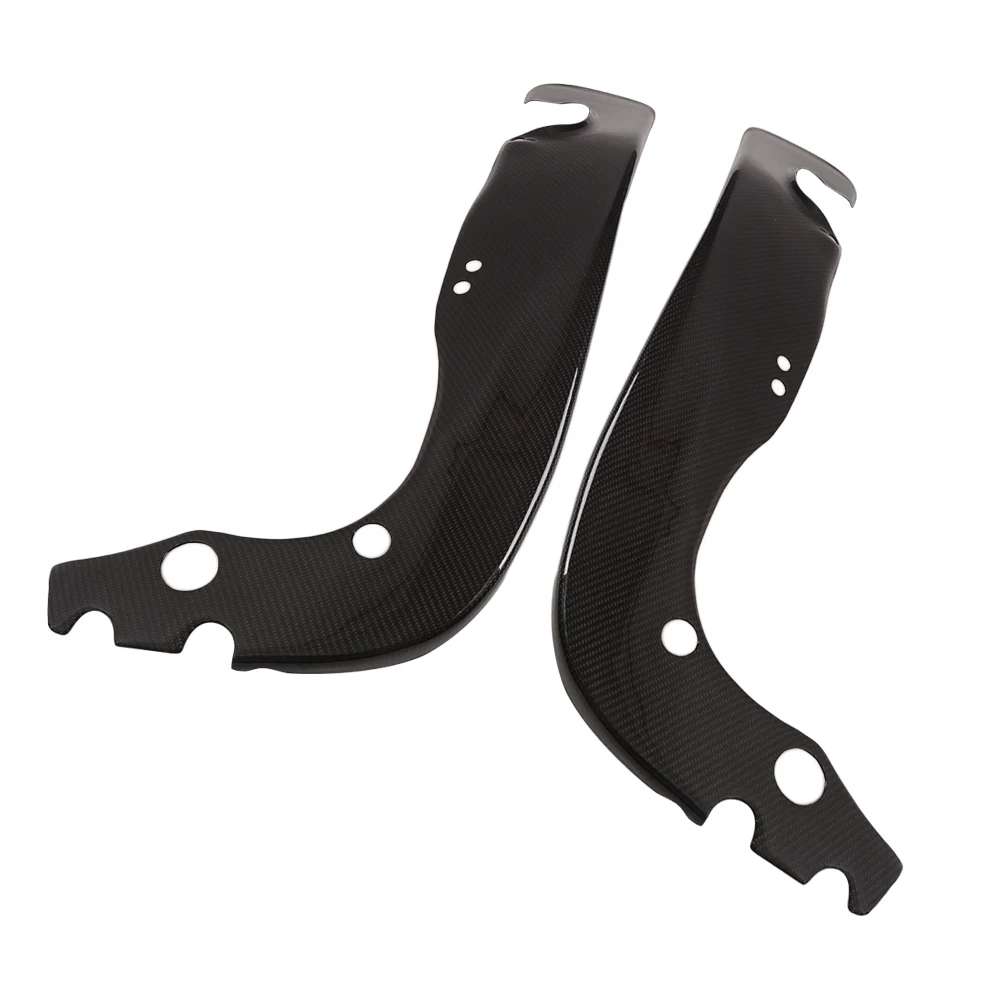 For YAMAHA YZF-R1 R1 2007 2008 Real Carbon Fiber Motorcycle Frame Covers Left&Right 1 Pair Panels Protectors Guards