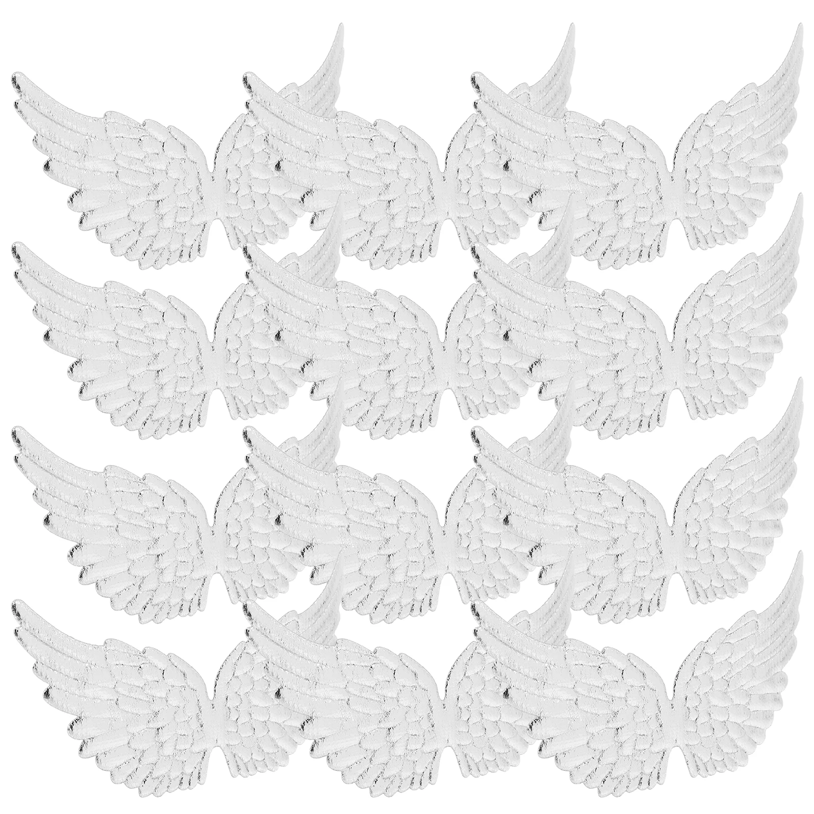 

12pcs Angel Wings Applique Mini Wing For Diy Crafts Small Angel Wings Decor Craft Ornament Wing Accessories Christmas Decoration