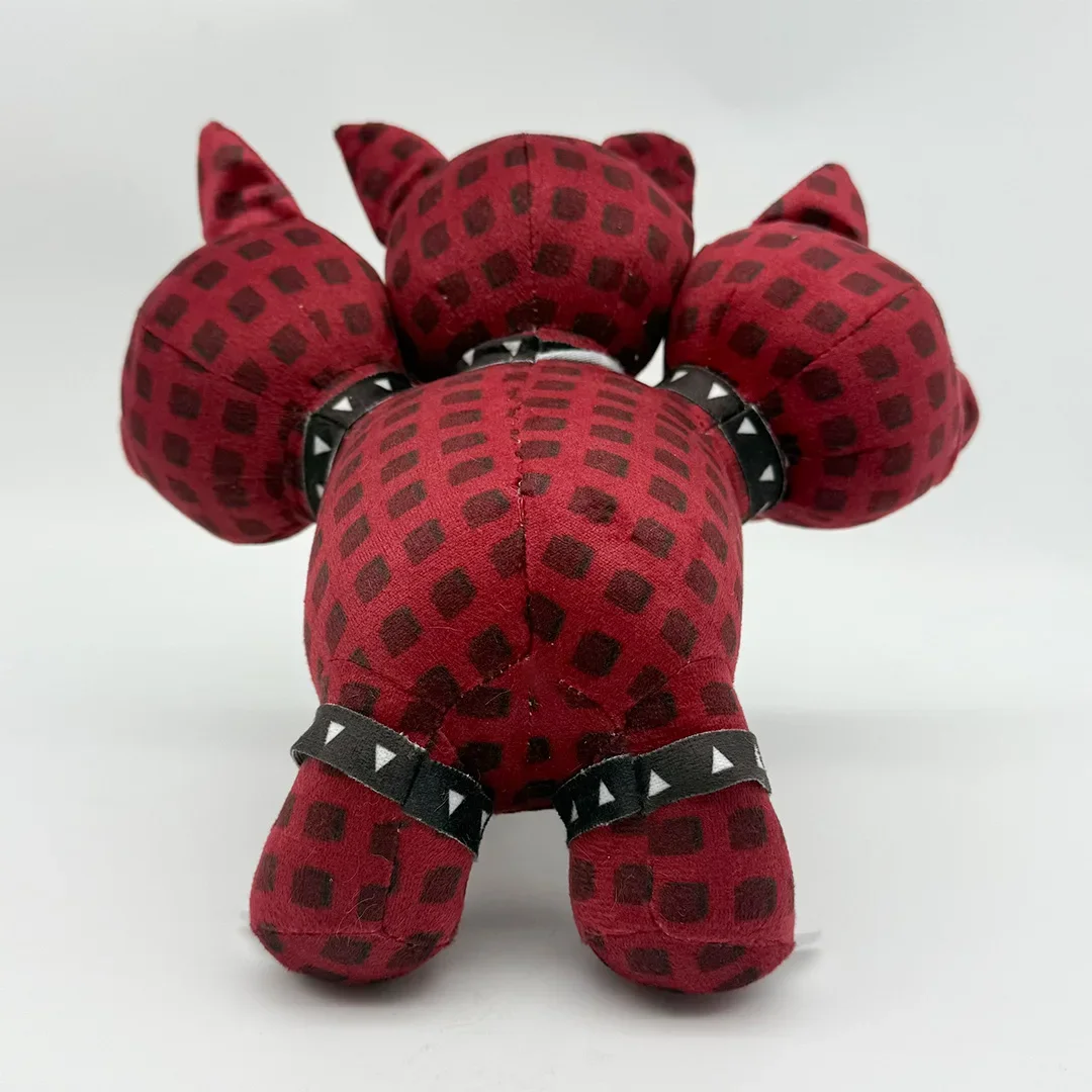 Steal A Brainrot Dog Plush Doll Funny Red Three-Headed Dog Stuffed Doll Fans Peripherals Birthday Holiday Gifts