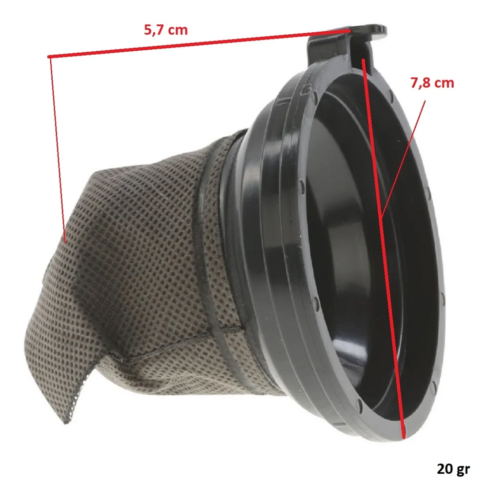 Ensemble de filtres externes rechargeables, Compatible avec Bosch BBH MOVE2, MOVE4, MOVE5 et MOVE6