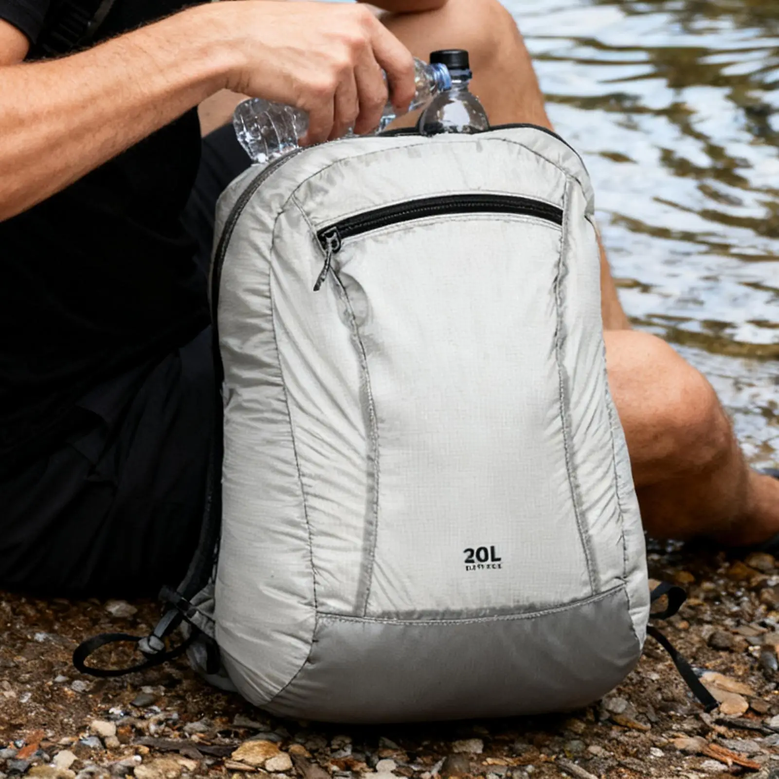 

Походный рюкзак 20 л, водонепроницаемый легкий рюкзак с несколькими карманами для путешествий на открытом воздухе, кемпинга, альпинизма, пешего туризма