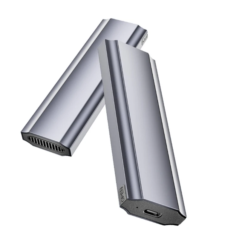 سريع USB 3.2 NVMe SSD الضميمة صندوق الألومنيوم سبائك الإسكان الضميمة سرعة 10 جيجابت في الثانية ، تركيب بدون أدوات