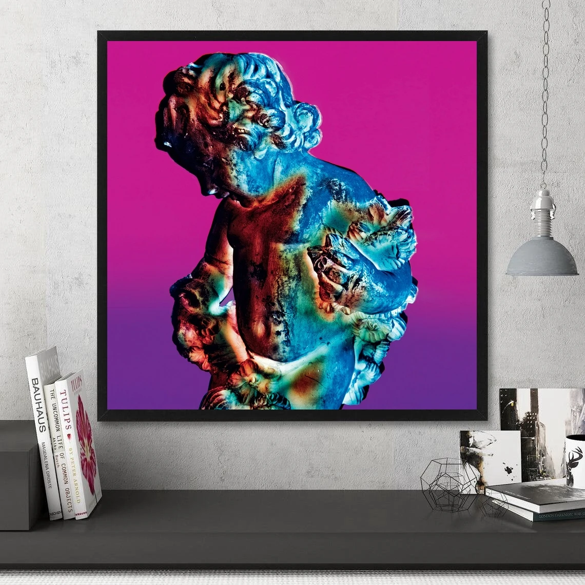 New Order Technique Music Album Cover Poster Canvas Art Print Home Decor Wall Painting ( No Frame )