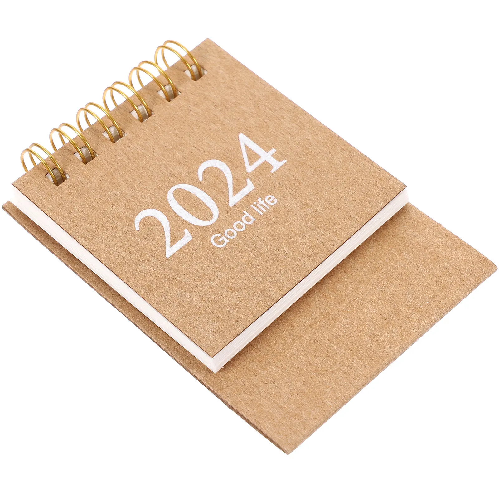 

Настольный календарь-ежедневник 2024 с пружинным механизмом, для дома и офиса, декоративный, для планирования на месяц