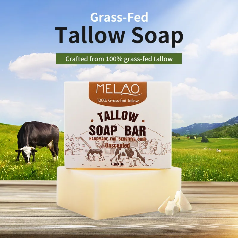 صابون الوجه بالزيت الطويل والنباتي - ينظف ويرطب بلطف للبشرة الناعمة والمتوازنة #1