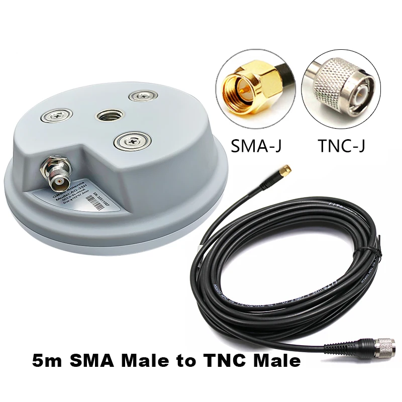 Agricultural Surveying GNSS Antenna Magnet RTK GPS L1 L2 L5 Galileo Glonass BEIDOU Car Roof  Mapping Replace Trimble AG25 AG35