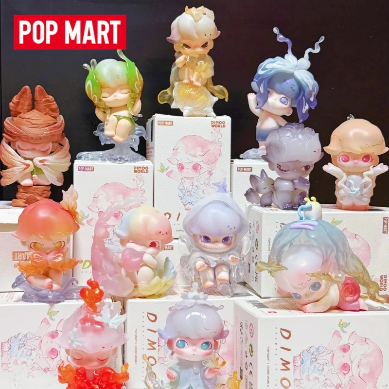 POPMART Dimoo натуральная форма серии ручная глухая коробка орнамент модный загадочный декор настольная кукла-сюрприз модные забавные игрушки