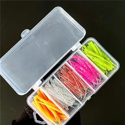 SWOLFY AJING Soft Lure 0.3g/0.45g Rockfish Fishing Hooks Hook Swimbaits Jig Lure Wobber Worm Bait