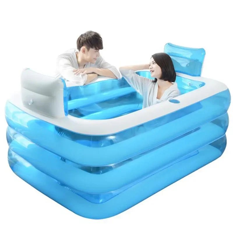 Summer products PVC large inflatable bathtub spa bathtub inflatable adult