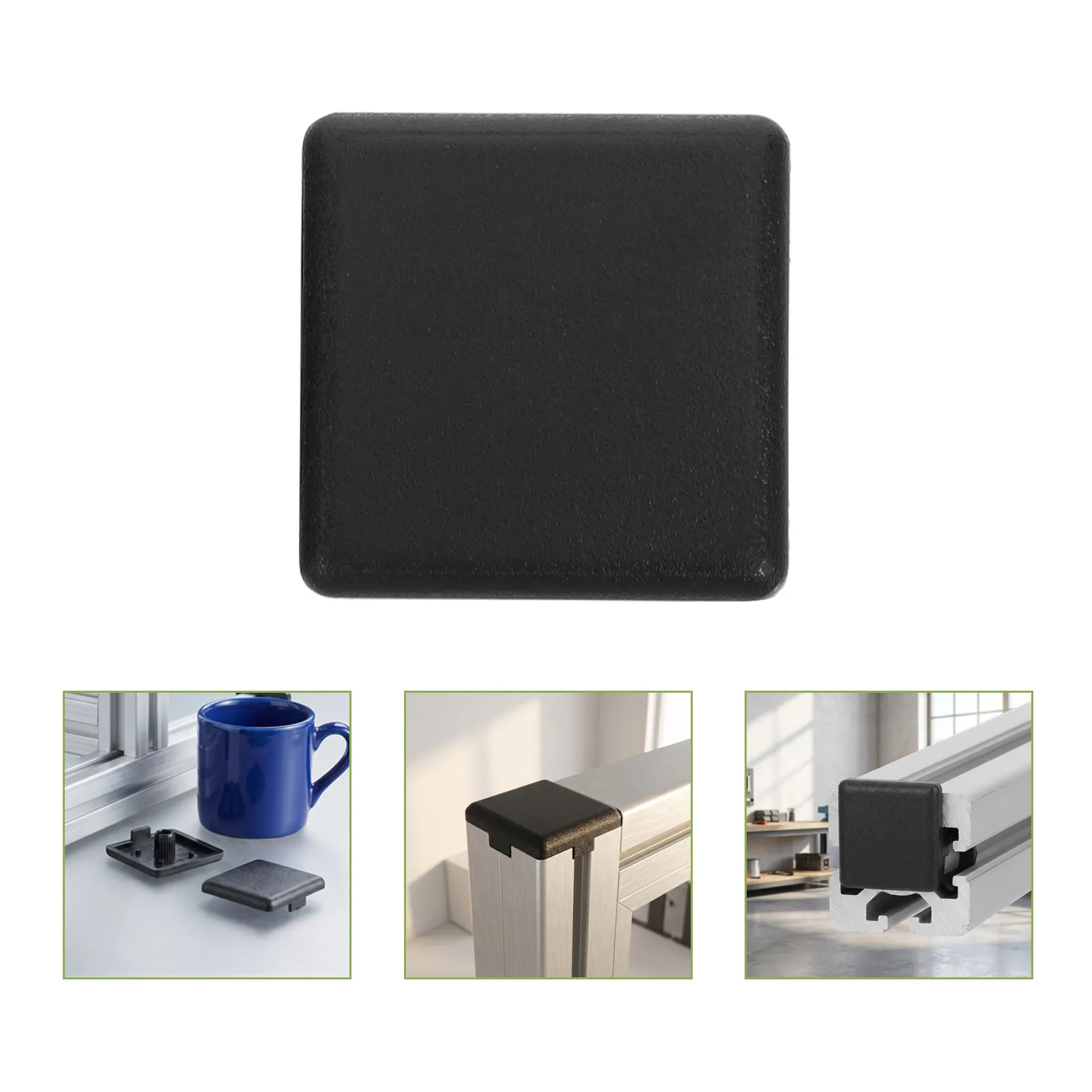 Corrosion Resistant Anodized Aluminum End Cap for Linear Cnc Machinery 2020 3030 4040 4080 Profile Rail