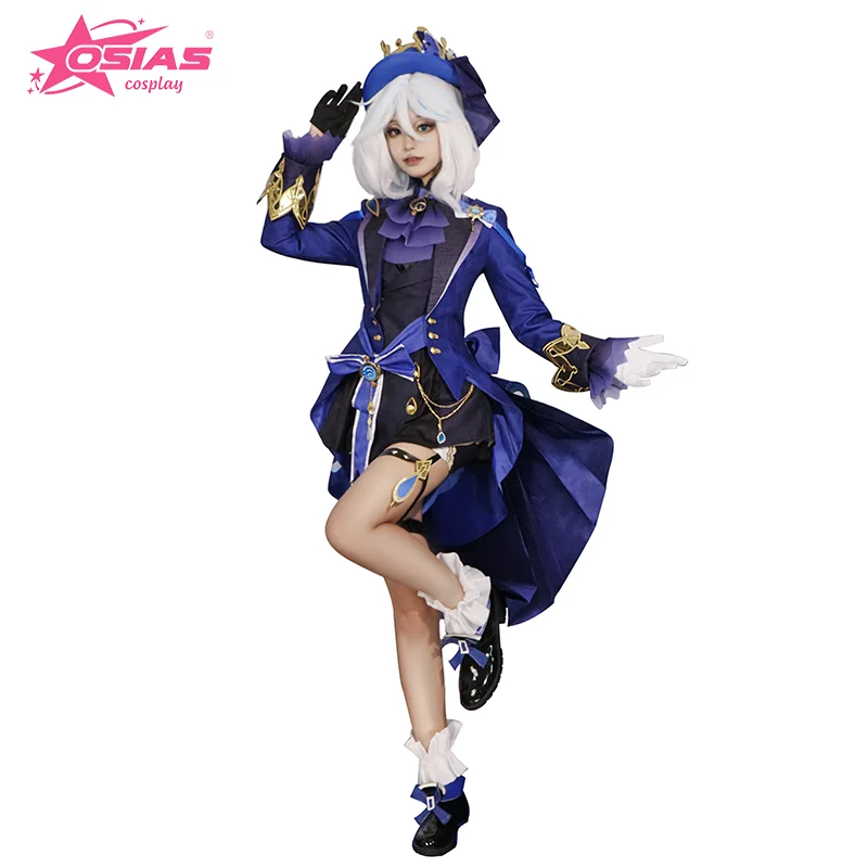 

OSIAS Furina Cosplay Costume Set Furina wig Furina shoes Furina Black Form Genshin Impact Cosplay