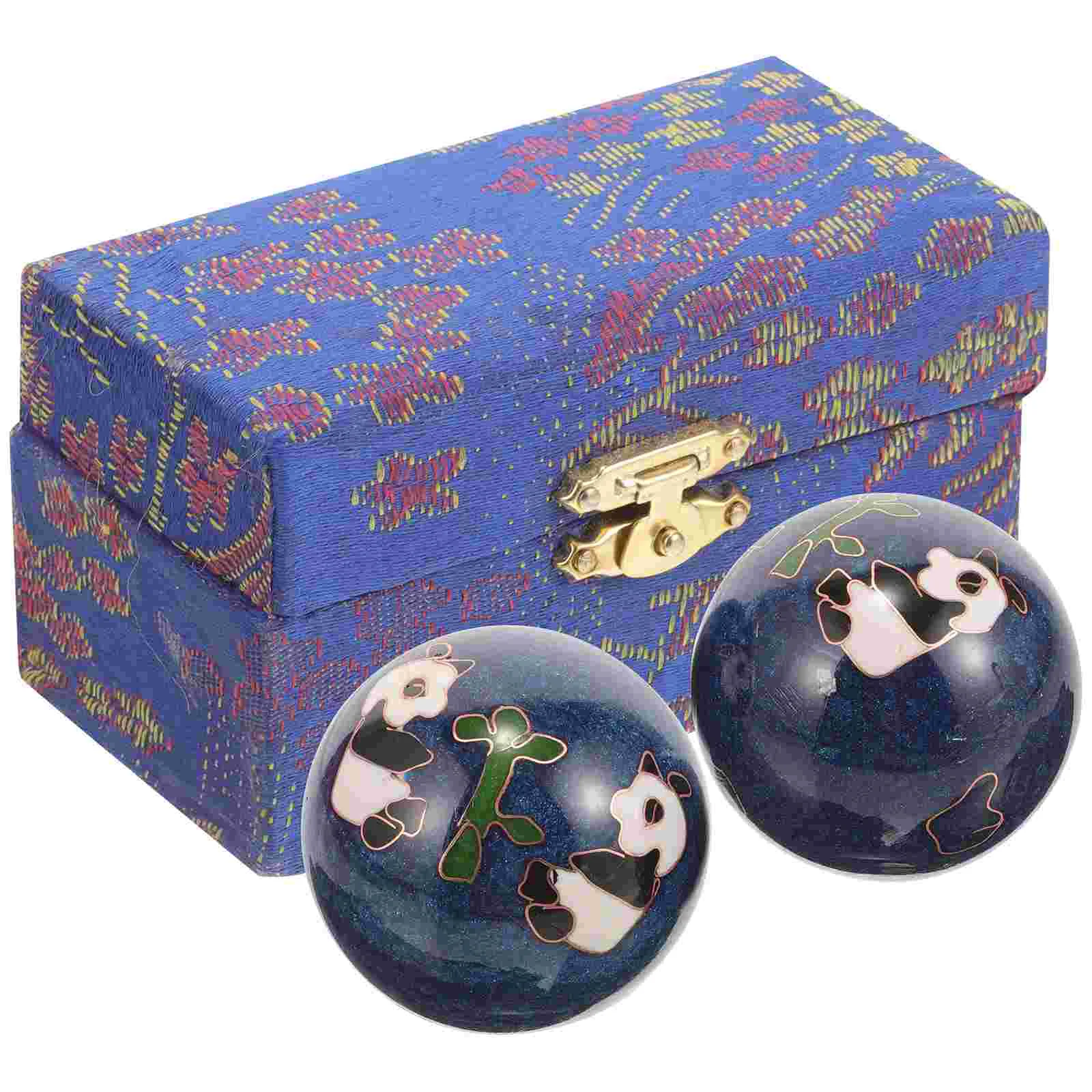 

2 Pcs Balls for Pit Fitness Handball Massage Massaging Magnet Decorative Handballs